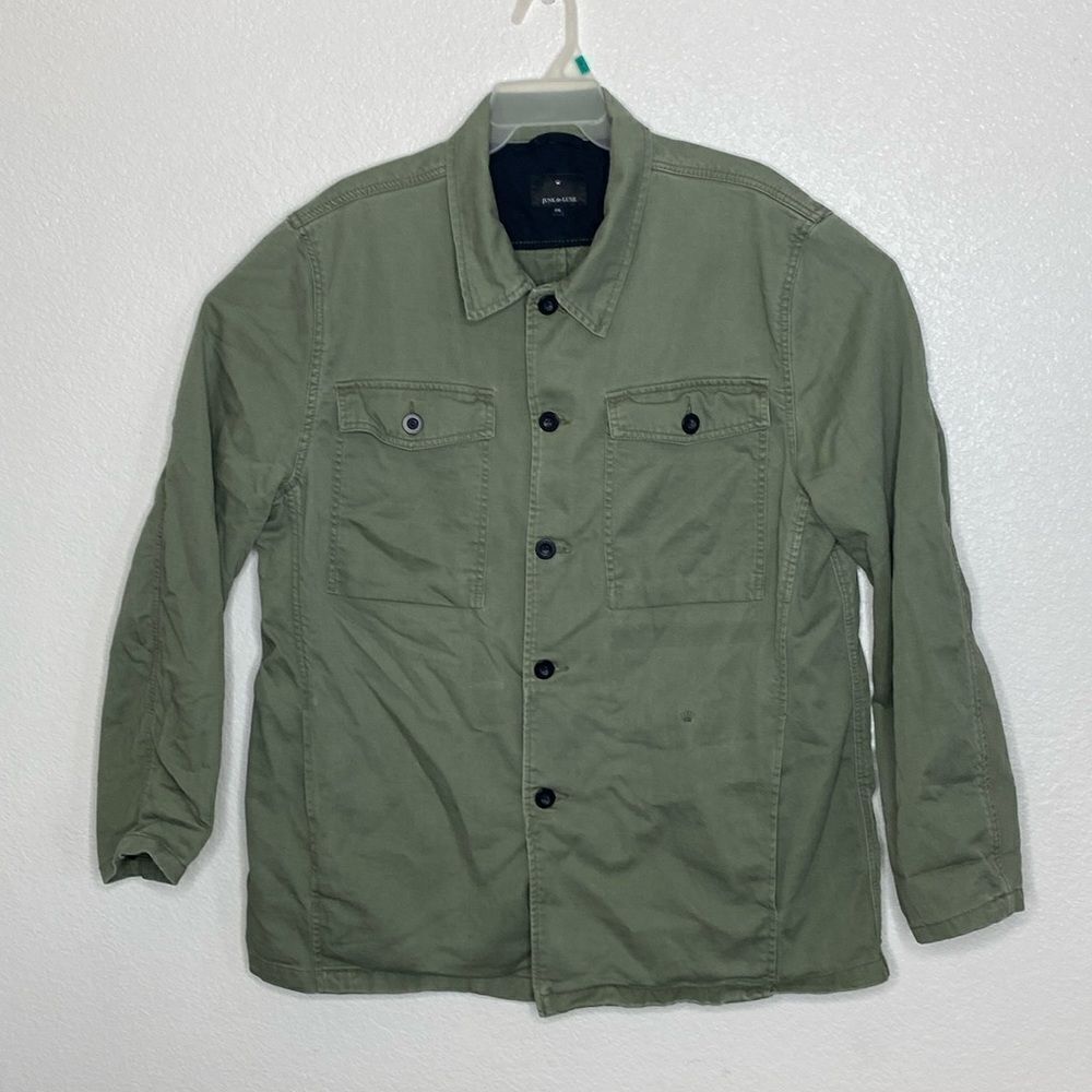 JUNK DE LUXE Men’s Military Green Jacket Size XXL